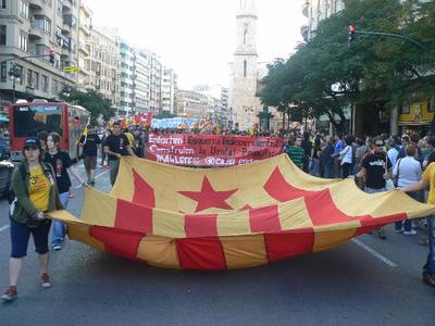 Manifestació València 9 octubre 07