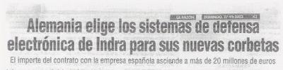 INDRA-La Razón 27-07-2003.jpg