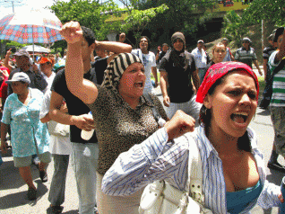Mujeres de la Resistencia Honduras.gif